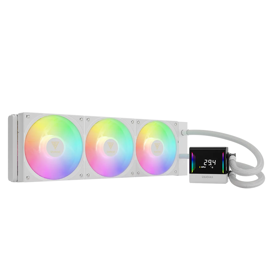 GAMDIAS CHIONE E4-360 360MM LCD POWERFUL DIGITAL COOLING